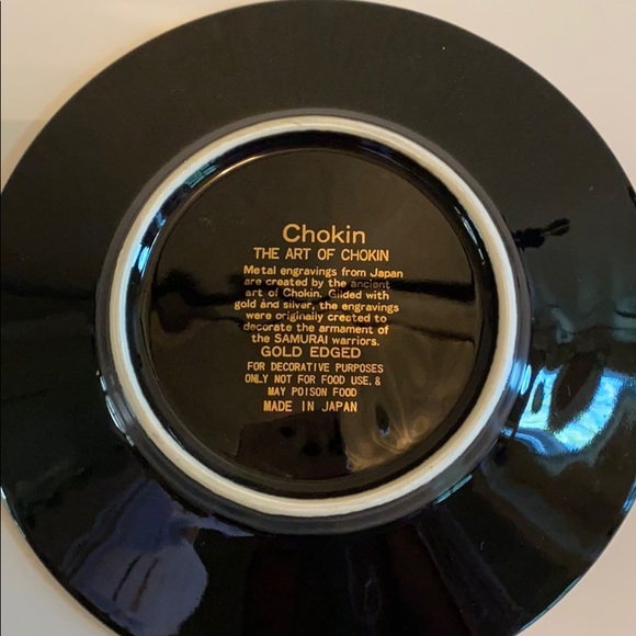 6” Chokin 24kt gold plate; NWT - Picture 3 of 6